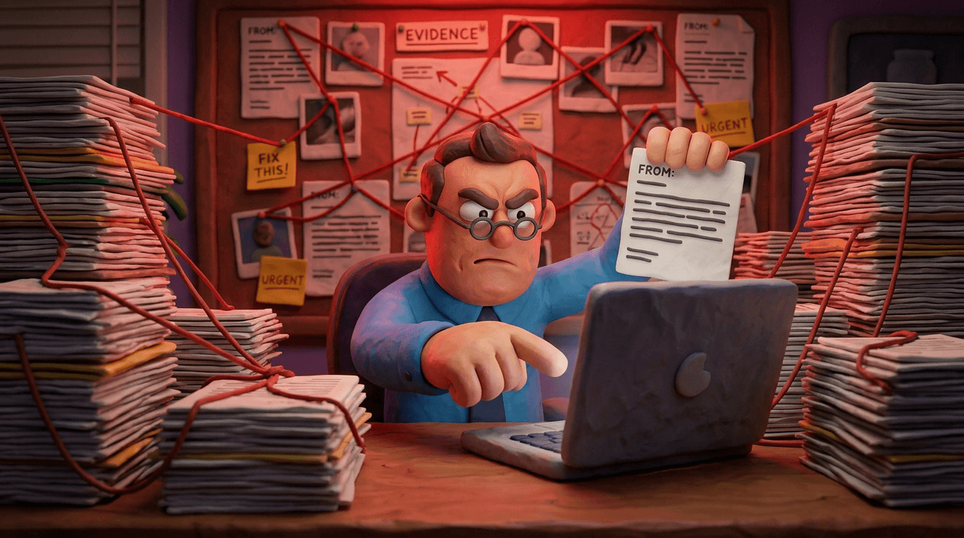 Le Procureur du « Comme Indiqué Dans Mon Précédent Mail »